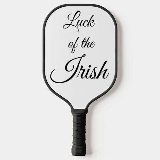 Das Glück des Irish PickleBall Paddels Pickleball Schläger (Rückseite)