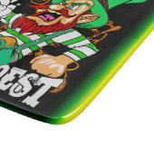 Das Glück des Irish St Patricks Day. Jetzt kaufen Schneidebrett (Ecke)