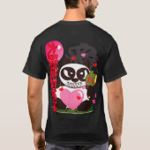 Das Glück - Fünf Riesenpanda-Götter-T - Shirt (Rückseite)