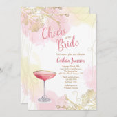Das Glück für die Braut Einladung (Vorne/Hinten)