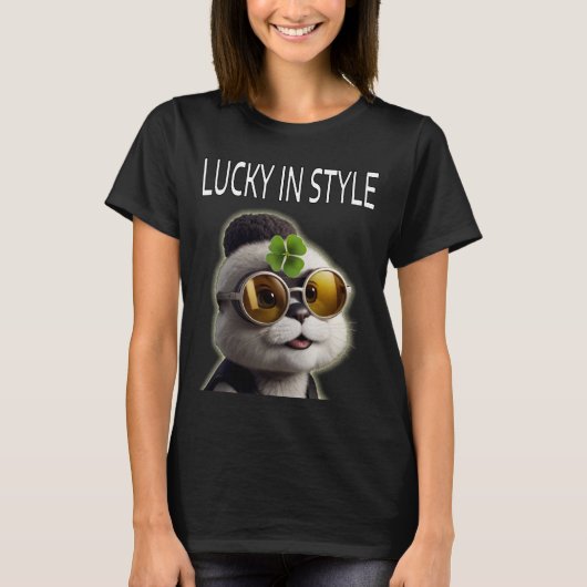 Das Glück im Stil T-Shirt (Vorderseite)