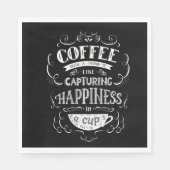 Das Glück in einem Pokal Serviette (Vorderseite)