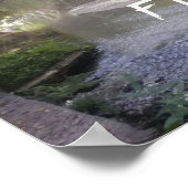 Das Glück ist das sprichwörtliche Bridge-Foto-Post Poster (Ecke)