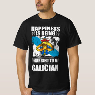 Das Glück ist einem Galizer Verheiratet T-Shirt
