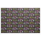 DAS GLÜCK IST IN PARIS FABRIC STOFF (Fat Quarter (45,7 x 55,9 cm))