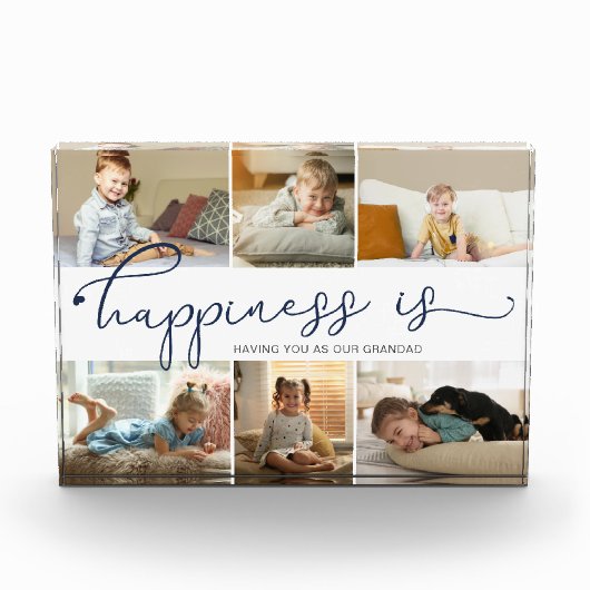 Das Glück ist unser Großbild 6 FotoCollage Fotoblock (Vorderseite)