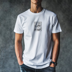 Das Glück ist wankelmütig motivierend weiß schwarz T-Shirt