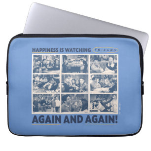 Das Glück sieht immer wieder FRIENDS™ zu Laptopschutzhülle