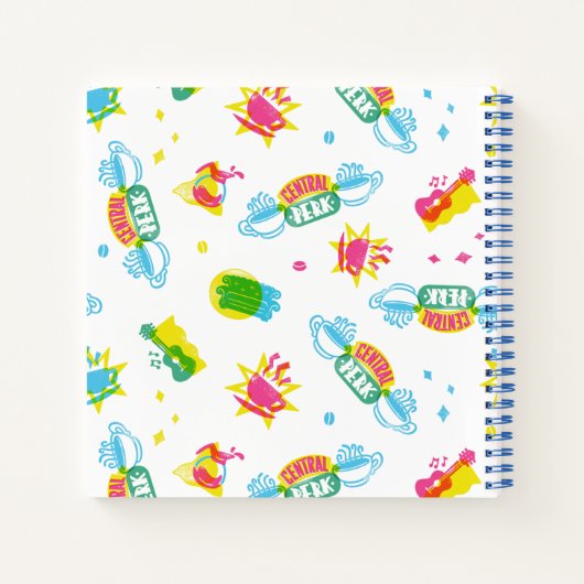 Das Glück sieht sich immer wieder FRIENDS™ an Notizblock (Rückseite)