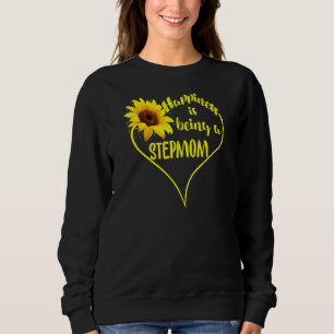 Das Glück von Frauen ist eine Stepama Sonnenblumen Sweatshirt