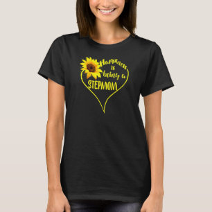 Das Glück von Frauen ist eine Stepama Sonnenblumen T-Shirt
