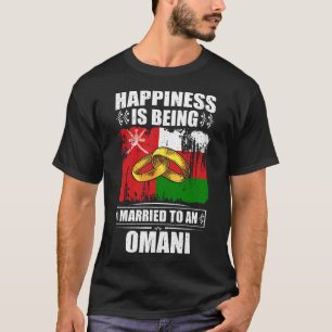 Das Glück wird einem Omani Verheiratet T-Shirt