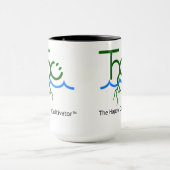 Das glückliche Cultivator™ Logo und die Tasse (Zentrum)