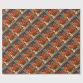 Das glückliche Halloween der Gourds Geschenkpapier (Flach)