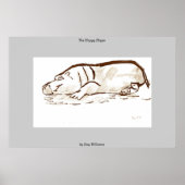 Das glückliche Hippo Poster (Vorne)