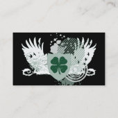 das glückliche Kleeblatt: Hifiabteilungen: Visitenkarte (Rückseite)