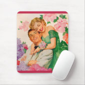 das glückliche Paar Mousepad (Mit Mouse)