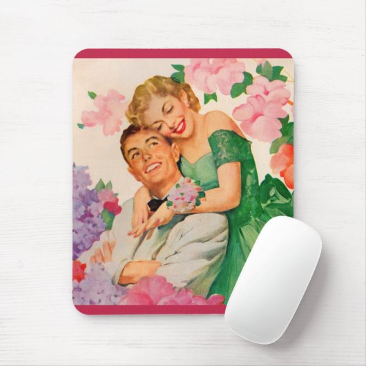 das glückliche Paar Mousepad (Mit Mouse)