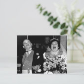 Das glückliche Paar Postkarte (Stehend Vorderseite)