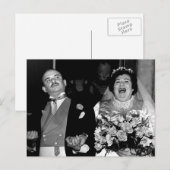 Das glückliche Paar Postkarte (Vorne/Hinten)