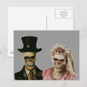 Das glückliche Paar Postkarte (Vorne/Hinten)