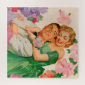 das glückliche Paar Puzzle (Horizontal)