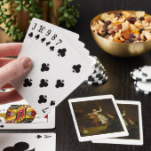 Das glückliche Paar Spielkarten (In Situ)