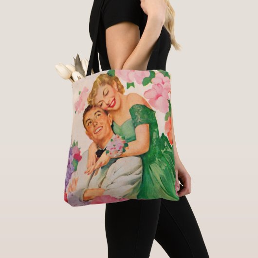 das glückliche Paar Tasche (Von Nahem)