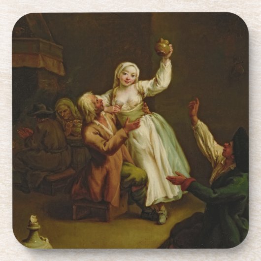 Das glückliche Paar Untersetzer (Vorderseite)