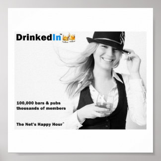 Das glückliche Poster des Internets