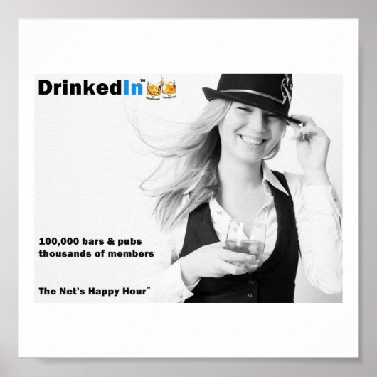 Das glückliche Poster des Internets (Vorne)