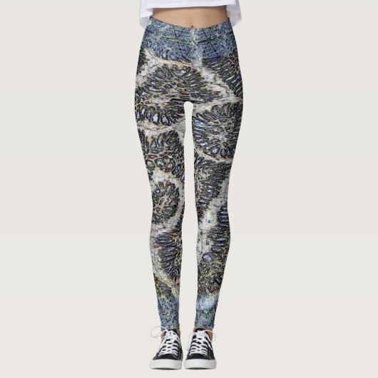 Das GLÜCKLICHE REBELLENyoga KEUCHT Coraline Leggings (Vorderseite)