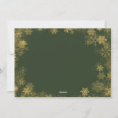 Das glücklichste Foto an Feiertagen Feiertagskarte (Rückseite)