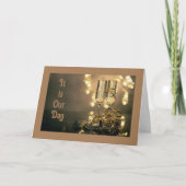 DAS "GLÜCKLICHSTE" JEMALS (FÜR UNS) KARTE (Vorderseite)