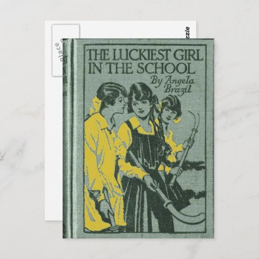 Das glücklichste Mädchen in der Schule Postkarte (Vorne/Hinten)