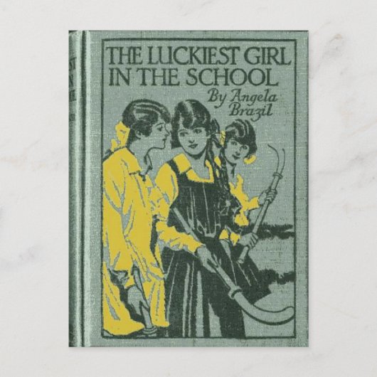 Das glücklichste Mädchen in der Schule Postkarte (Vorderseite)