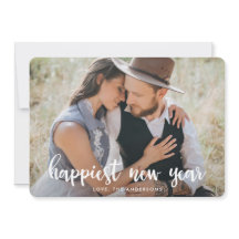 Das glücklichste neue Jahr | Fotokarte für den Url