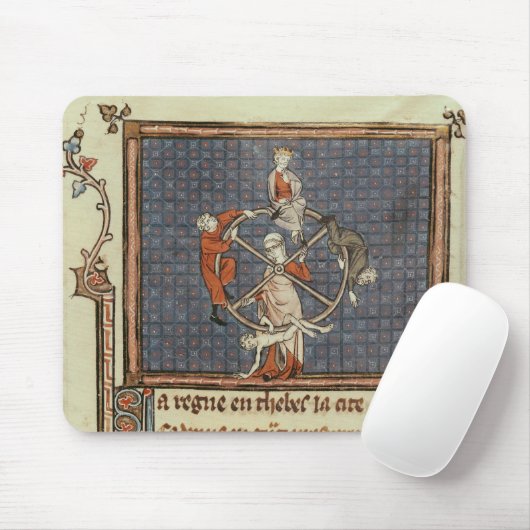 Das Glücksrad, von Ovide moralisieren Mousepad (Mit Mouse)