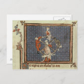 Das Glücksrad von Ovide Moralize Postkarte (Vorne/Hinten)