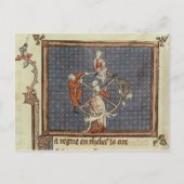 Das Glücksrad von Ovide Moralize Postkarte (Vorderseite)