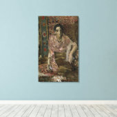 Das Glücksspiel, 1895 Leinwanddruck (Insitu (Holzboden))