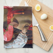 Das Glücksspiel, La Tour Geschirrtuch (Viertel Falte)