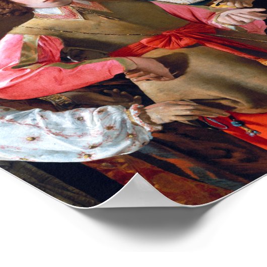 Das Glücksspiel, La Tour Poster (Ecke)