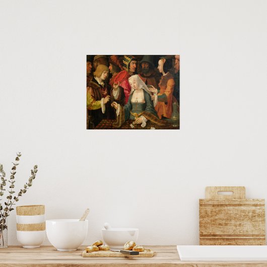 Das Glücksspiel Poster (Küche)