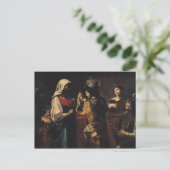 Das Glücksspiel Postkarte (Stehend Vorderseite)