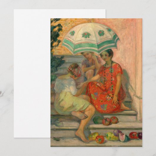 Das Glücksspiel, Sainte-Maxime | Henri Lebasque (Vorne/Hinten)
