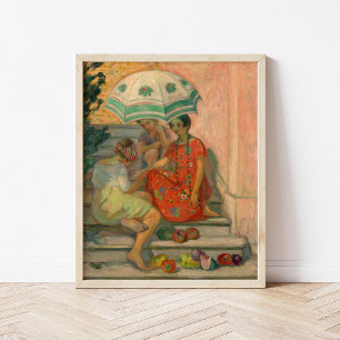 Das Glücksspiel, Sainte-Maxime Henri Lebasque Poster