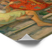 Das Glücksspiel, Sainte-Maxime | Henri Lebasque Poster (Ecke)