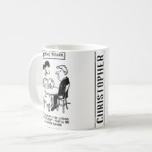 Das Glücksspiel Teller prognostiziert einen finanz Kaffeetasse (Vorderseite Links)