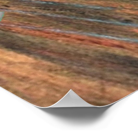 Das Glühbirnen-Poster Poster (Ecke)